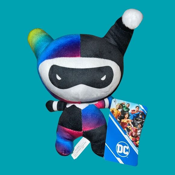 NWT Gradient Harley Quinn Suicide Squad Justice League Plush 6” - Picture 4 of 4